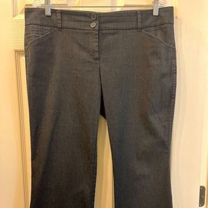 New York & Company, Size 14P, Dark Gray Trousers